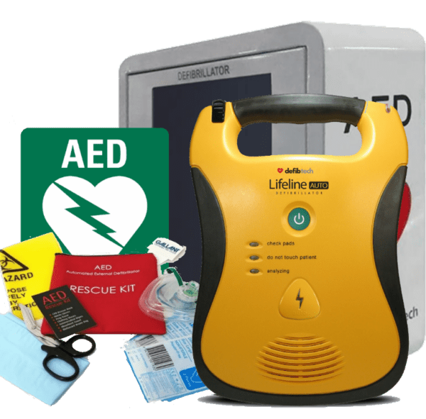 Defibtech Lifeline Semi-Auto Defibrillator Mega Bundle