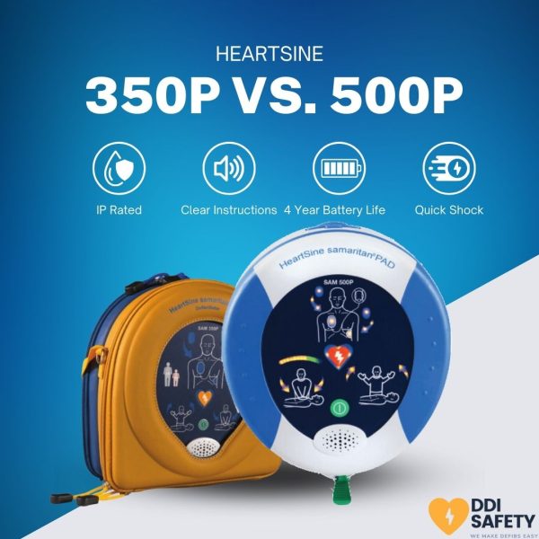Ready, Set, Rescue: Heartsine 350P vs. 500P Defibrillators