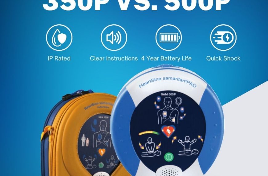 Ready, Set, Rescue: Heartsine 350P vs. 500P Defibrillators