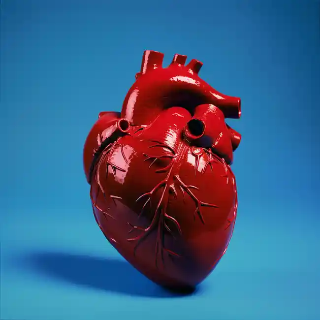 medical depiction of a heart