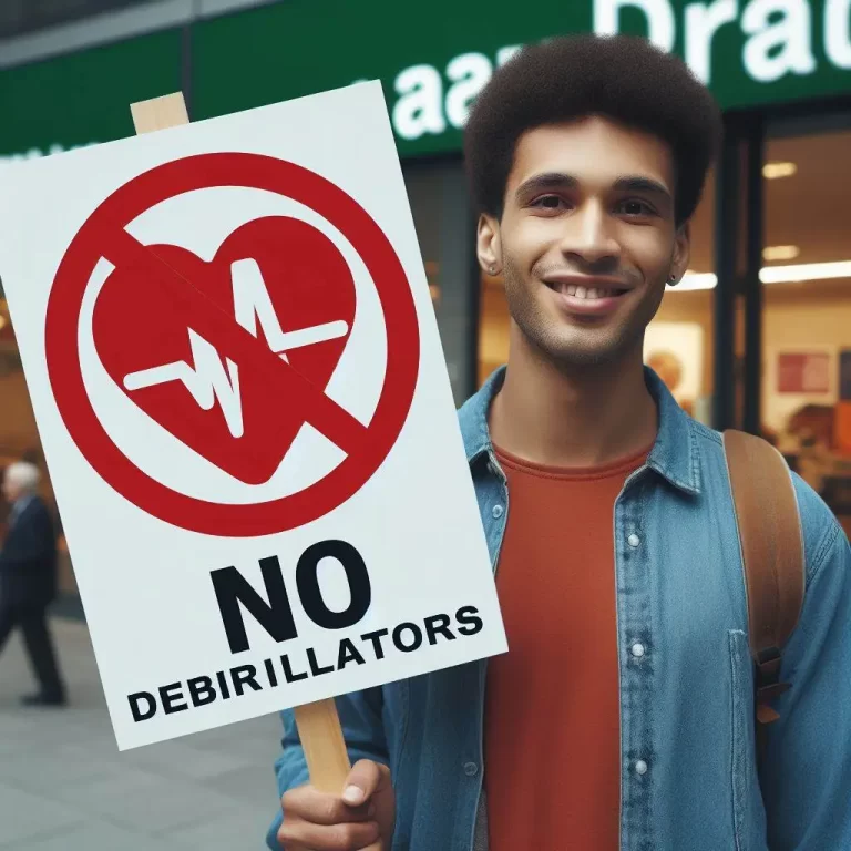 When not to use a defibrillator: