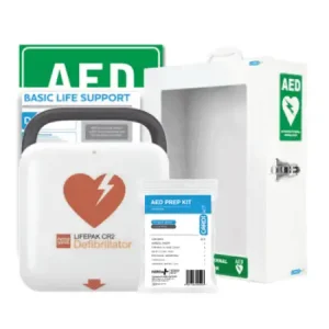 Lifepak CR2 Wifi Semi-Automatic AED Mega Bundle