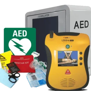 Defibtech Lifeline VIEW Semi-Automatic Mega Bundle